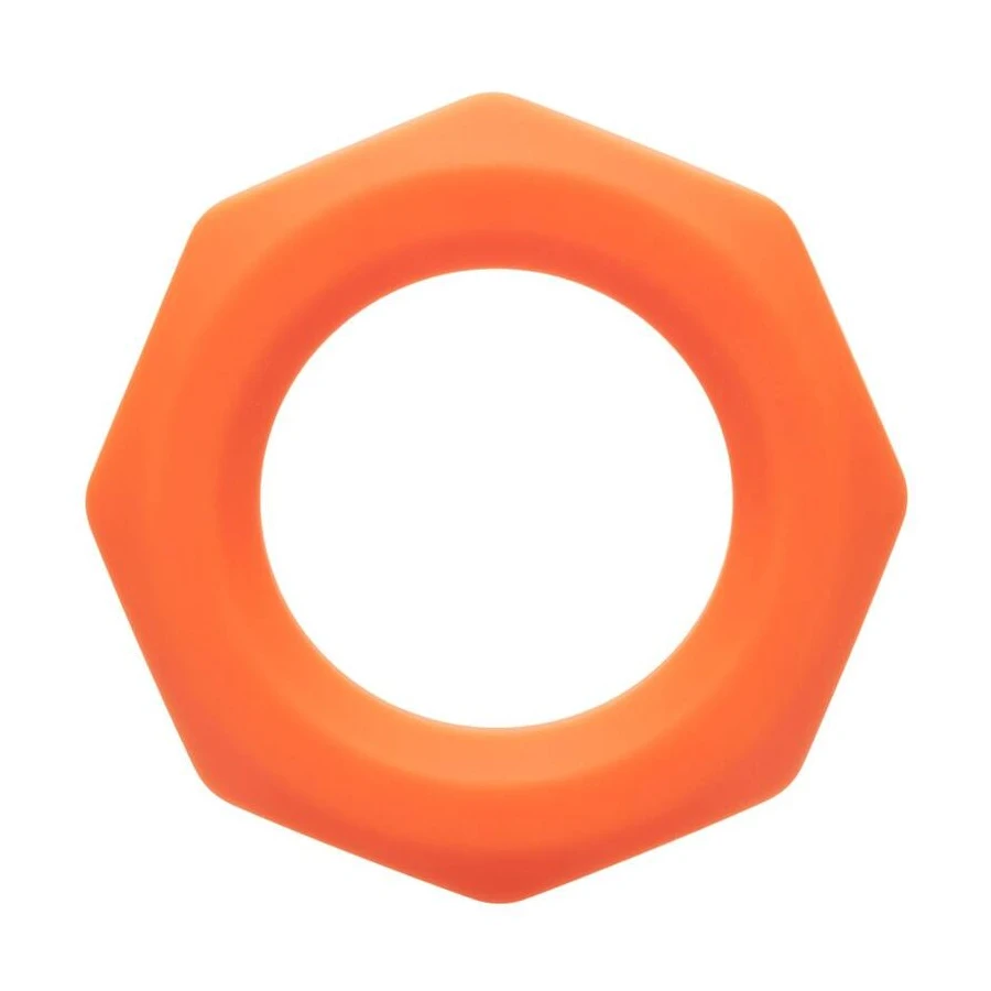 CALIFORNIA EXOTICS - ALPHA SEXAGON RING ORANGE